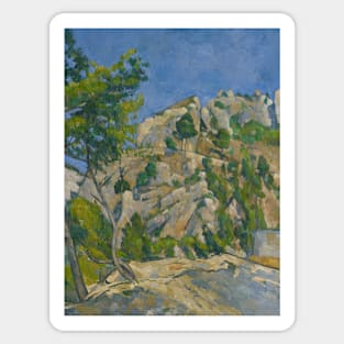 Bottom of the Ravine by Paul Cezanne Sticker